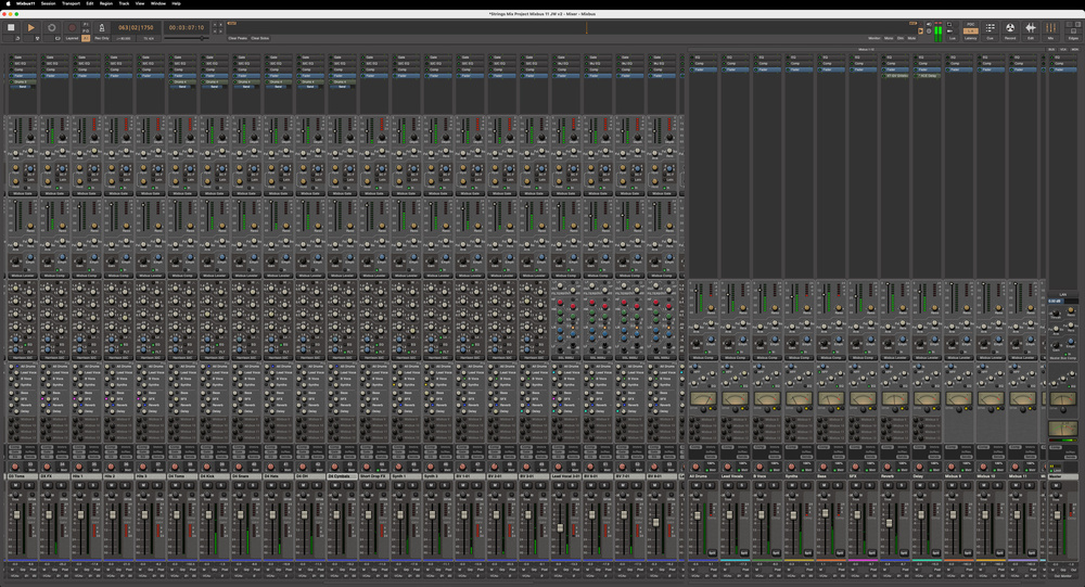 Harrison Mixbus 11, Mixer