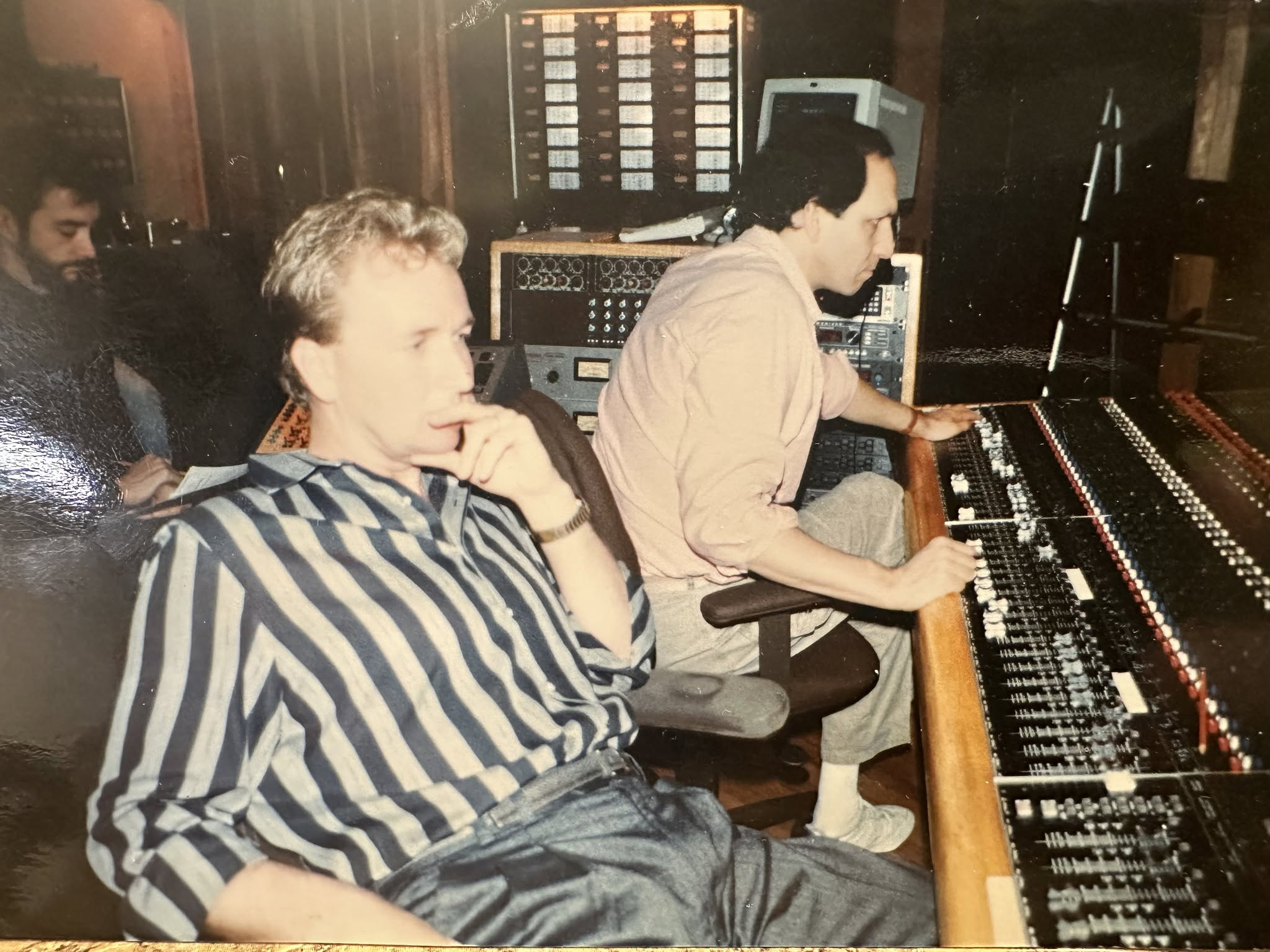 Chick Corea's Mad hatter Studio in Silver Lake for the Maynard Ferguson High Voltage sessions in 1986. Jim Exon producer and Bernie Kirsh engineering.