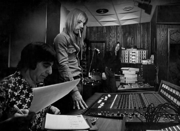 Tony Camillo’s Venture Sound circa summer 1974-ish ~ David Domanich at the mighty Ampex MM-1000 16 Track