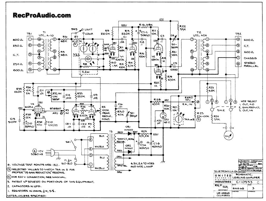 https://www.recproaudio.com/diy_pro_audio/teletronix_la2a.htm