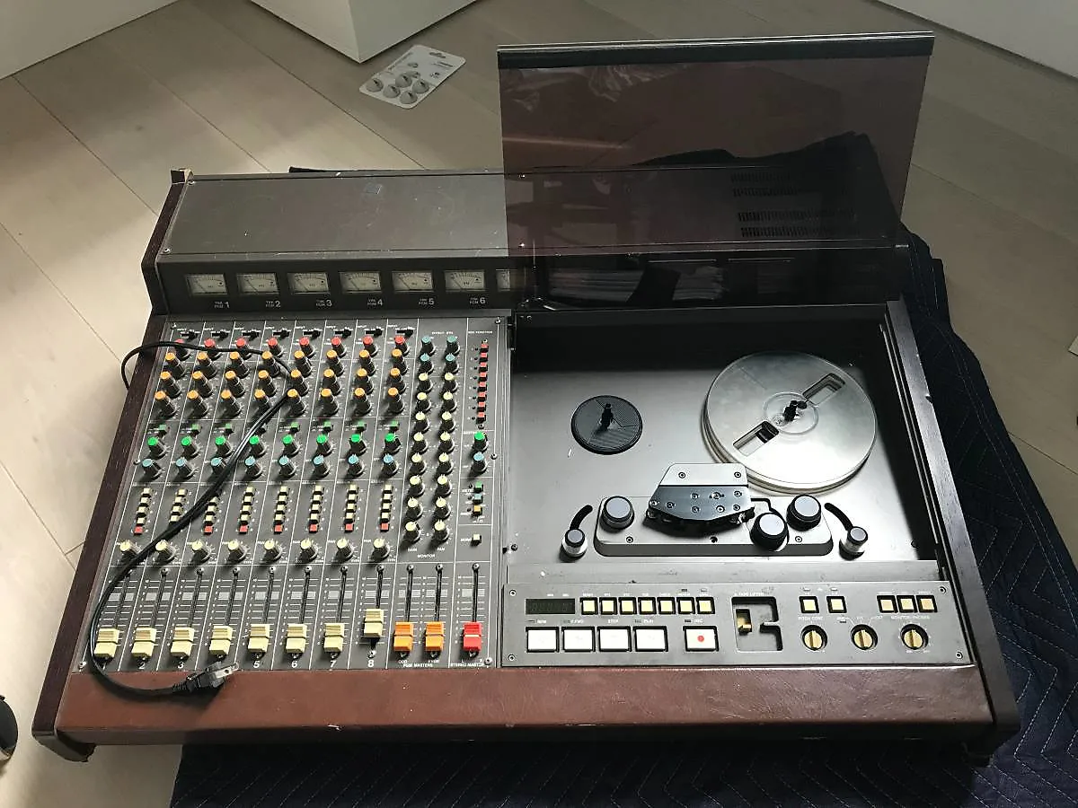 Tascam 388 1/4" tape 8 track recorder