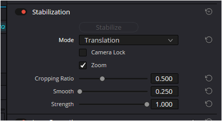 Stabilization