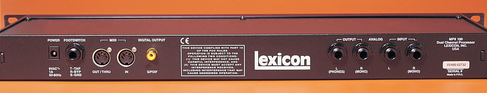 https://www.soundonsound.com/reviews/lexicon-mpx100 https://www.soundonsound.com/reviews/lexicon-mpx100