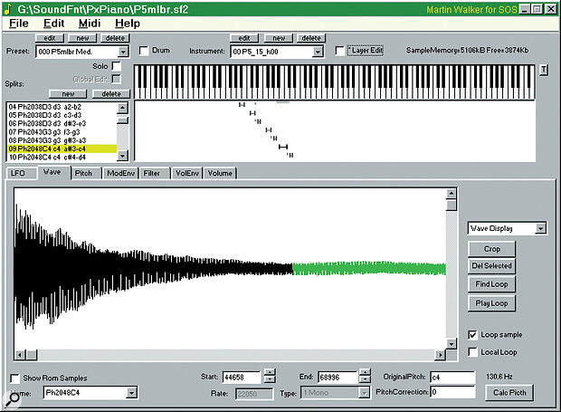 Time Signature WaveIt Soundfonts & Wien Editor