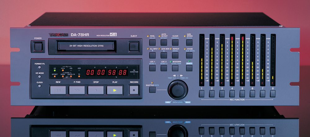 Tascam DA78HR Digital Multitrack Recorder [홈레코딩 위키]