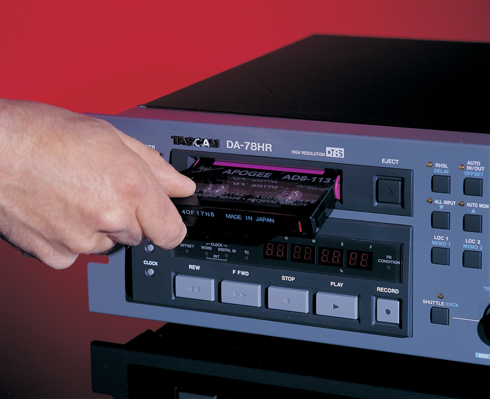 Tascam DA78HR Digital Multitrack Recorder [홈레코딩 위키]