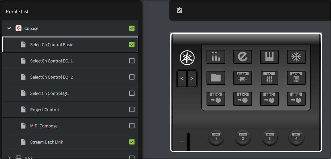 SelectCh Control Basic